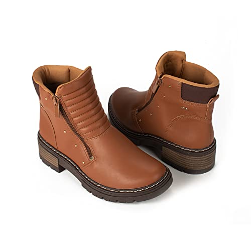 Bota Calce Fácil Feminino Dakota Marrom