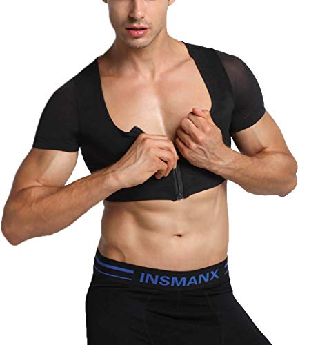 Camiseta de compresión para eliminar marcas de grasa abdominal y corregir postura 2