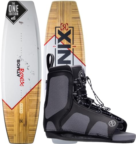 RONIX Atmos Spine Flex The One Edition Black incluye botas Hyperlite Remix 2024, 143, 36-41