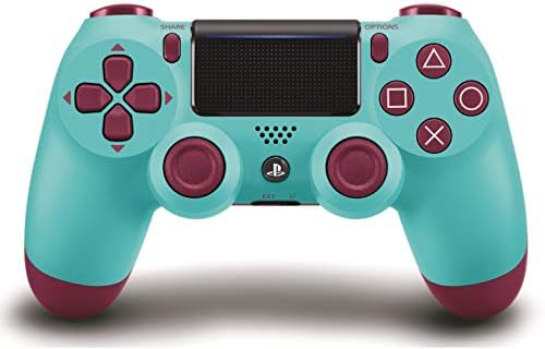 DualShock 4 Wireless Controller for PlayStation 4 - Berry Blue : Video Games