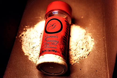 Miniatura 4 de Giovanni's Seasoning Condimento multiusos, adobo seco para frotar en seco, 5.5 onzas (paquete de 2) condimentos para hervir mariscos y cordero,