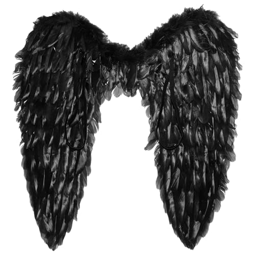 YiZYiF Realistic Feather Angel Wings Cosplay Accessory - Adu