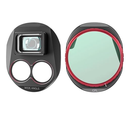 �݊���������܂�DJI Mavic 4 Pro�Ή� - 110°�L�p�����Y�t�B���^�[�AHD���w�K���X���h�~�h���[���A�N�Z�T���[(2-In-1 Combo)