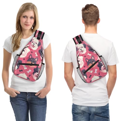 Bolso Sling Unisex para Viaje y Senderismo 5.7 L miniatura 7