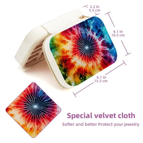 Boîte à bijoux de voyage en velours pour organiser vos bracelets et boucles d'oreilles en vacances - 6