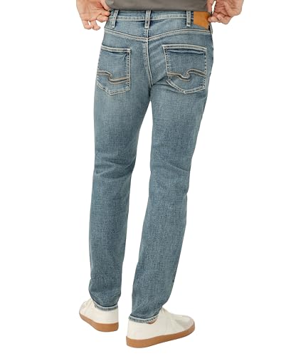 Silver Jeans Co. Men's Konrad Fit Slim Leg Luxe Heritage Jeans3