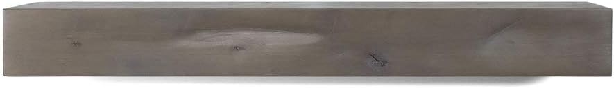 Dogberry 72 in. Modern Farmhouse Aged Oak Fireplace Mantel