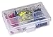 Flambeau Outdoors Tackle Box 1002 Fishing - Includes 2 Dividers, 6 Compartments, Clear Fishing Lure Organizer, Tuff Tainer with Zerust Anti-Rust Dividers