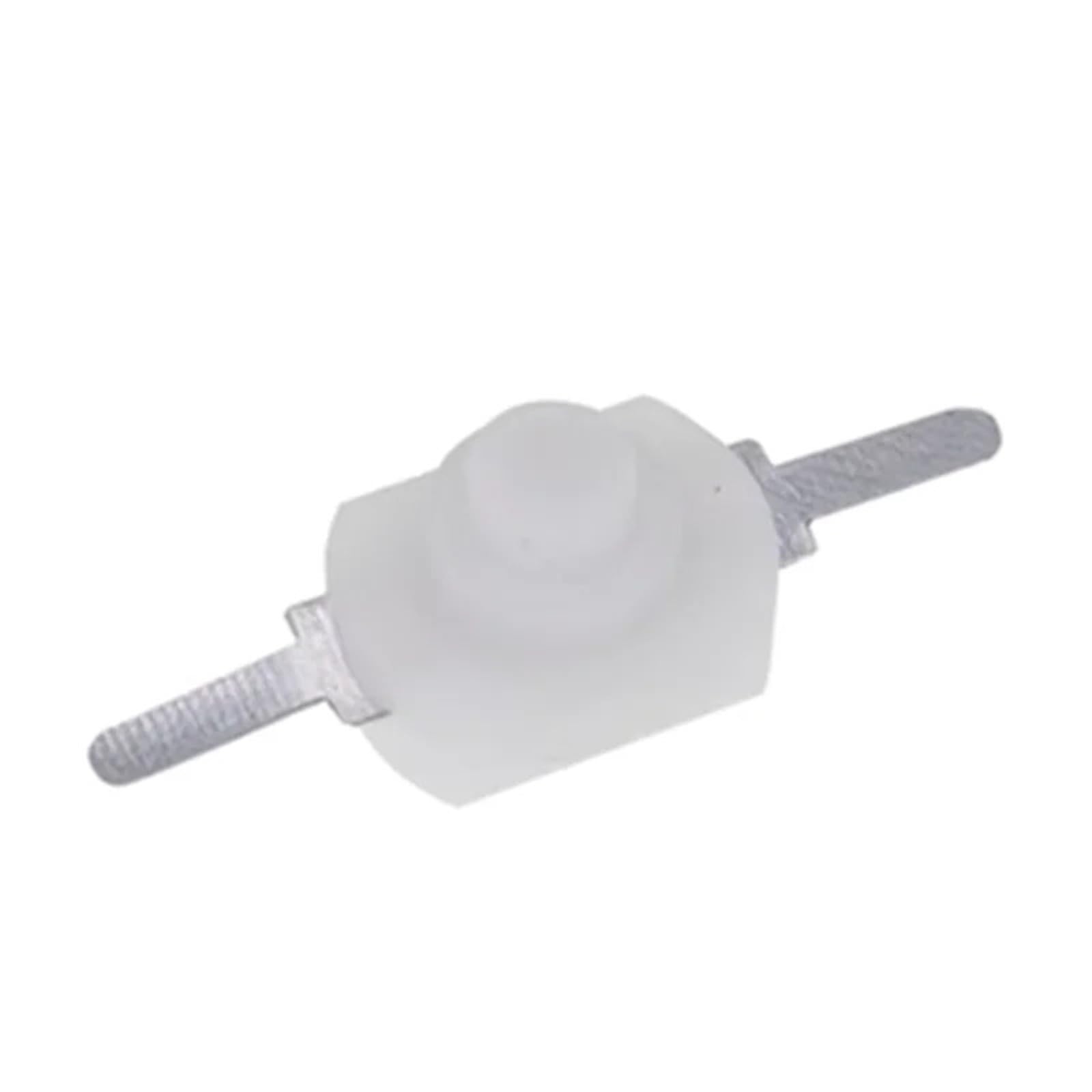 Pulsador para linterna de camping mini interruptor 12x8mm blanco On Off DC 30V 3