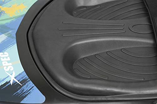 Xspec Kneeboard with Hook for Knee Surfing Boating Waterboarding with Padded Foam Surface, Black - Thumbnail 7