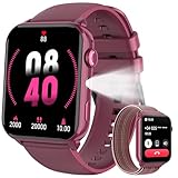 Baolubao Reloj Inteligente Mujer, Burdeos