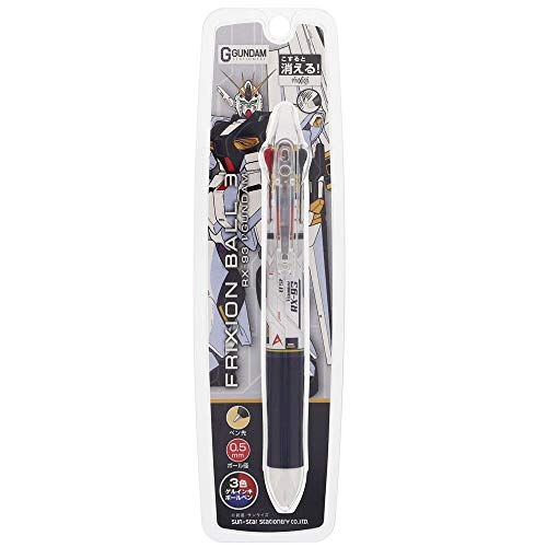 Sunstar Friction Ball 3 S4643178 - Bolígrafo de Punta Redonda (0,5 mm, Tinta borrable), Multicolor