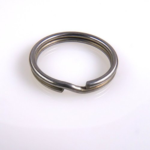 Produktbild von Van Den Heuvel | 100 Stahl Schlüsselringe 15mm Durchmesser | Kleiner