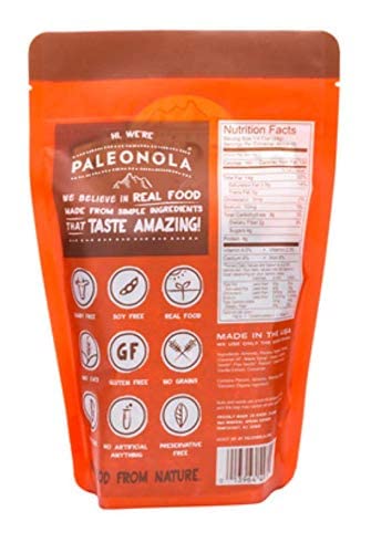 Paleonola – Grain Free Granola – Non-Gmo, Grain, Soy, Gluten, Dairy Free – Low Carb Protein Snack, Original, Apple Pie, Maple Pancake Variety, 3 Pack #TOP1