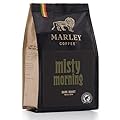 Misty Morning Dark Roast, Coffee Beans, Marley Coffee, from The Family of Bob Marley, Rainforest Alliance Certified, 227g