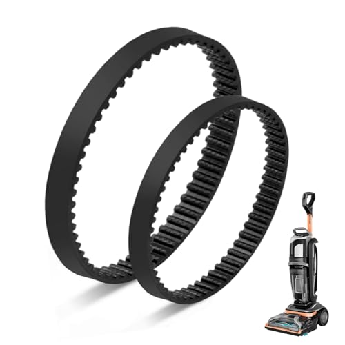 Image of JEDELEOS Replacement Belt Set for Bissell 3432 3746 3428 34249 3513 Revolution HydroSteam Pet Carpet Vacuum Cleaner, Replace Parts 1635393 and 1634216