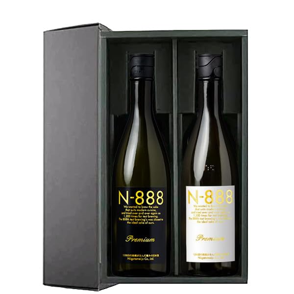 Amazon.co.jp: [日本酒ギフトセット] 1200回挑戦した奇跡のお酒N-888