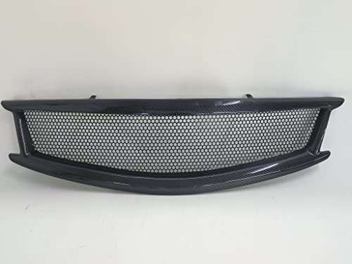 Real Carbon Fiber Front Grill Mesh Grille Fits Infiniti G37 Sedan 2010-2014 4-door