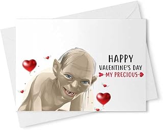 Funny 'My Precious' Valentines/Galentines Card - Romantic Card, Cute Love Card, Funny Valentines Day, Love Greeting, Funny Love Card [00409]