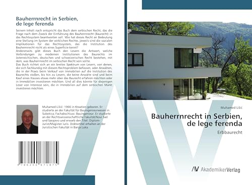 Bauherrnrecht in Serbien, de lege ferenda (German Edition)