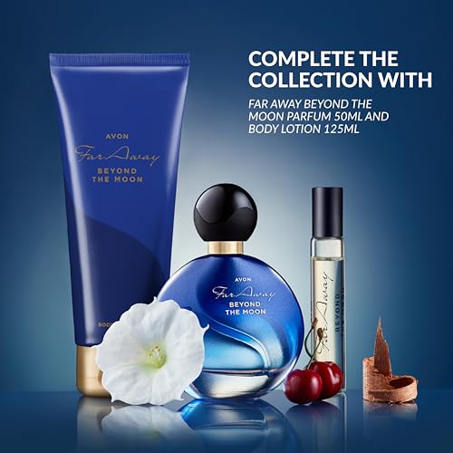Avon Far Away Beyond the Moon Parfum Purse Spray 10ml, Oriental and Gourmand Notes, Long Lasting Scent, Perfect for Any Occasion, Cruelty Free - Image 6