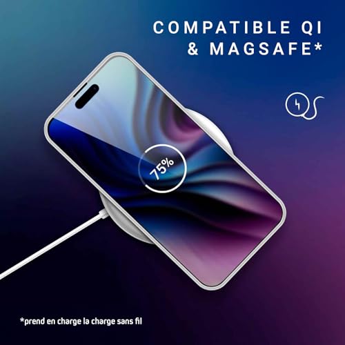 Coque tactile iPhone 15 Pro Max film protection ecran integral antichoc - 6