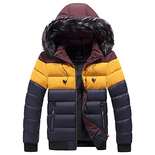 Veste d'hiver homme contre le froid et le vent doudoune XXL