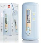Deli Electric Pencil Sharpener, Fully Automatic Pencil Sharpener, Auto in & Out, Rechargeable Hands-Free Pencil Sharpener for 6.9-12mm, Home, Classroom, Battery Operated, Blue