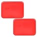 Pyrex 7210-PC Rectangle Red 3 Cup Storage Lid for Glass Dish (2, Red)