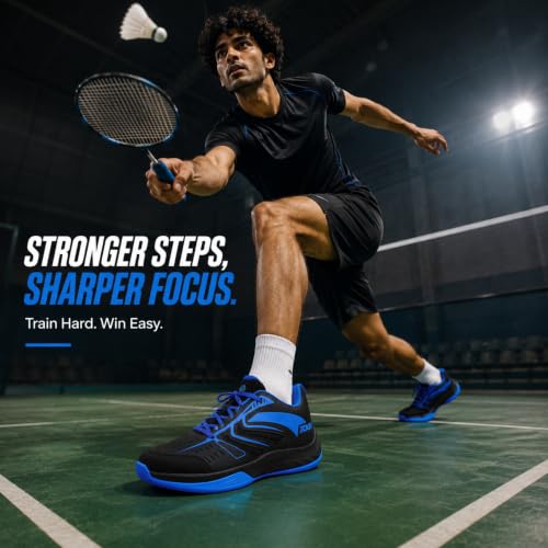 Image of RXN Court Pro Non-Marking Shoes for Tennis, Pickleball & Badminton