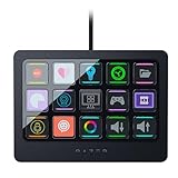 Razer Stream Controller X (15 Switchblade-Tasten, Multi-Link-Makros, austauschbare magnetische Frontplatte, abnehmbarer 50° Anti-Rutsch-Magnetfuß) Schwarz