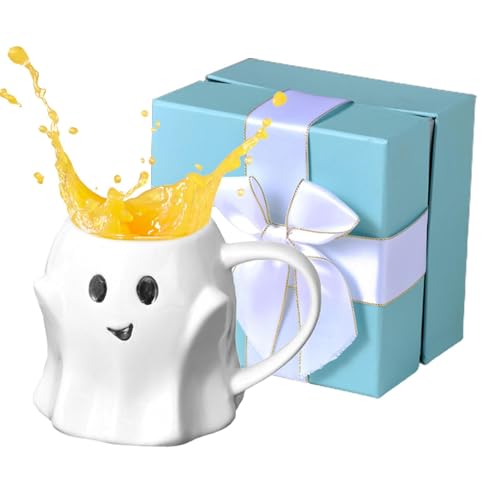 Tasse de thé Halloween Ghostface, le cadeau idéal pour vos collègues