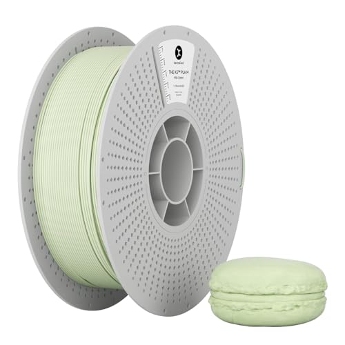 kexcelled Macaron Matte PLA Filament 1.75 mm +/- 0.03 mm, Upgrade PLA Roll, 3D Printer Filament, Matte Finish, 1 kg (2.2 lbs) Cardboard Spool, Neatly Wound, Sage Green