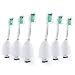 6X Sonic Replacement Brush Heads Compatible with Philips Sonicare E-Series Toothbrush fits Elite, Essence, Advance, CleanCare, Xtreme, eSeries, Hx7002, Hx7022, Hx7026, Hx5611 (6 Pack)