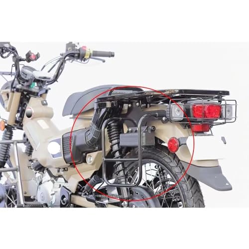 Support bagages moto haut de gamme robuste pour HunterCub CT125 - 7