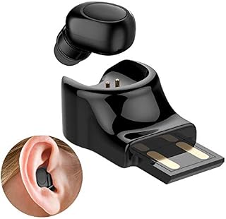 Single Bluetooth Earbud, LEZII Mini Invisible Wireless Headset, in Ear Headphones, Sport Earpiece