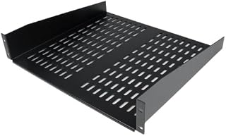 StarTech.com 2U Server Rack Shelf - Universal Vented Cantilever Tray for 19" Network