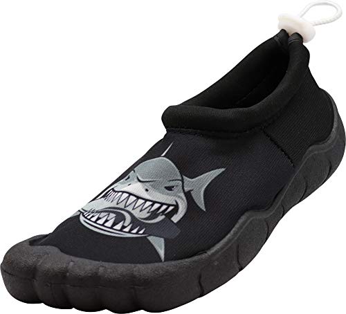Image of NORTY Water Shoes for Boys and Girls - Swim Socks for Beach, Boat, and Pool - Skeletoe Barefoot Design - Cruise Ship Essentials for Kids - Hiking and Camping Footwear