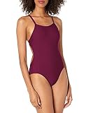 Finis Damen Openback Badeanzug, Cabernet, 38
