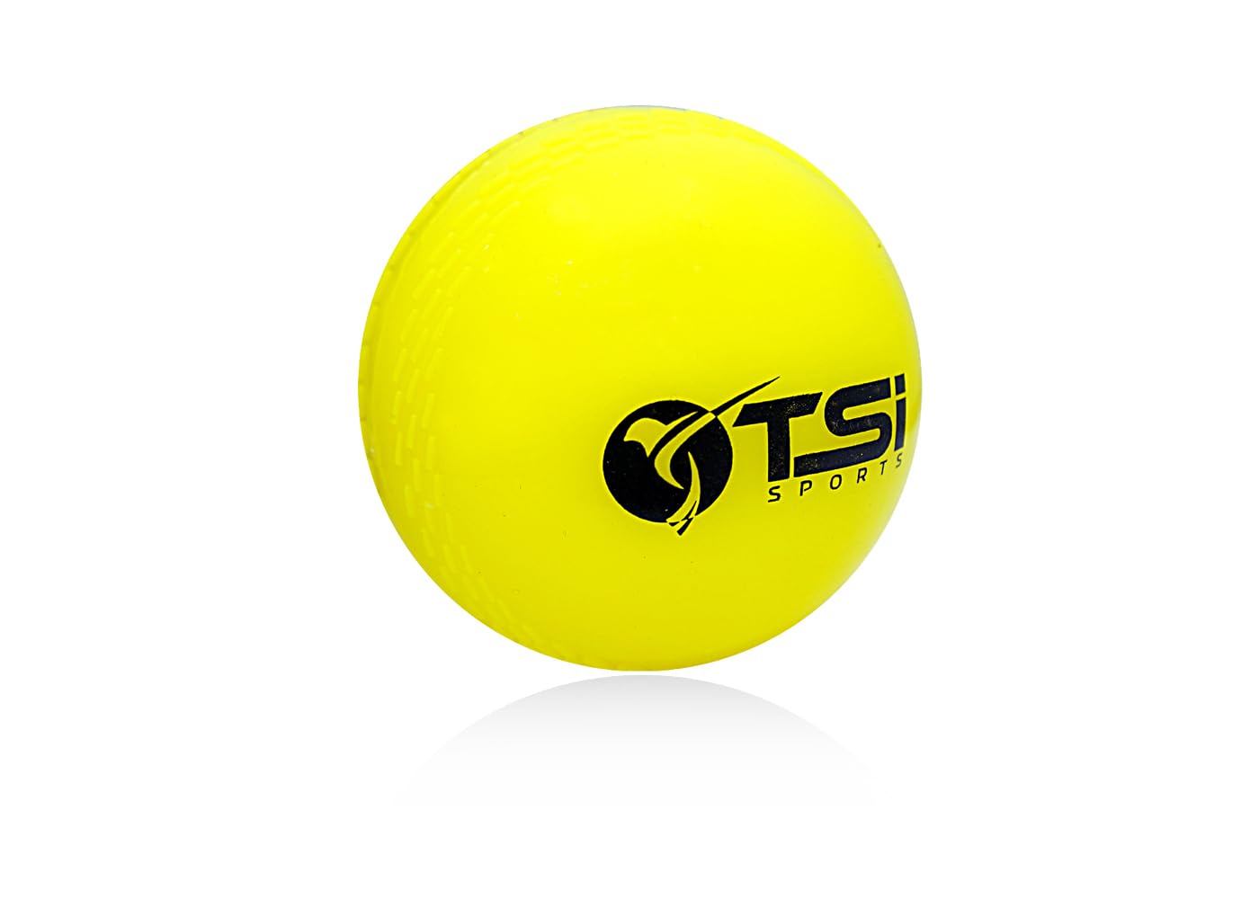 TSI Sports Synthetic Cricket Wind Balls Fluorescent Yellow(Air Ball Standard Size) Pack of 1 Indoor&Outdoor Street&Beach Cricket-picture-18