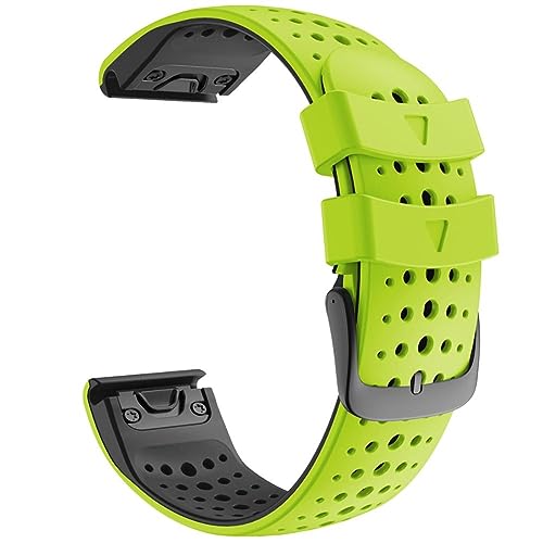 Bracelet en silicone 22mm pour Fenix 6 et Forerunner 945