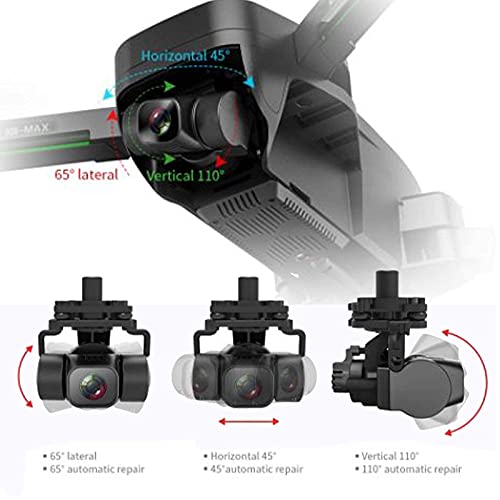 J-Clock 3-Achsen Gimbal Drohne mit EIS Anti-Shake 4k UHD Kamera f¨¹r Erwachsene 5GHz Live Video Rc Quadcopter Dual… – Bild 7