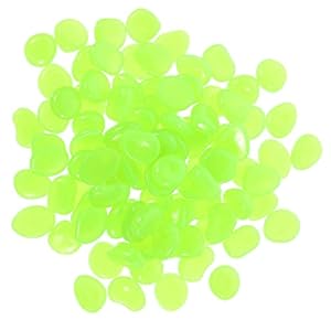 UPKOCH 200 Stück Leuchtende Kieselsteine