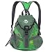 RatenKont Sac à bandoulière Multifonctionnel Sac à Dos Sac à Main Sac à Dos Sac à Main Poches d'escalamontagne Professionnelles extérieures Green Color