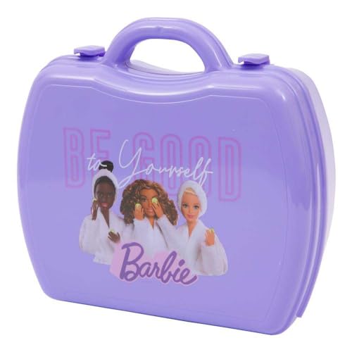Grandi Giochi Barbie Maletín Beauty and Glam-BAR43000, Color Violeta (BAR43000)