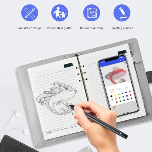 Bolígrafo digital inteligente para digitalizar notas manuscritas sin usar internet 3