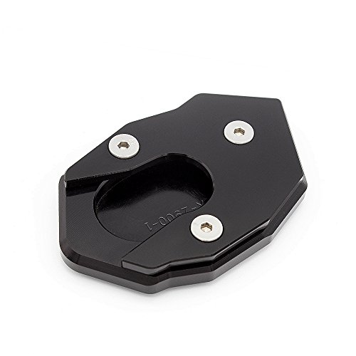 FXCNC Racing Aluminum CNC Motorcycle Sidestand Plate Kickstand Extension Pad Fit For Kawasaki Z900 2016 2017 2018