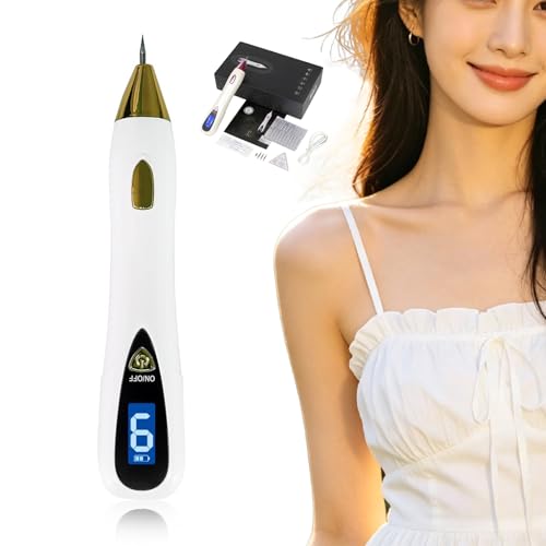 6in1 Skin Care Pen for Facial Beauty At-Home Beauty Tool 10 Intensity Levels Designed for Gentle and Everyday Personal Care (Glod)
