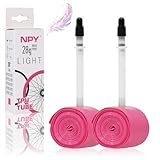 2-Pack TPU 700C Bike Inner Tube (18-32C...