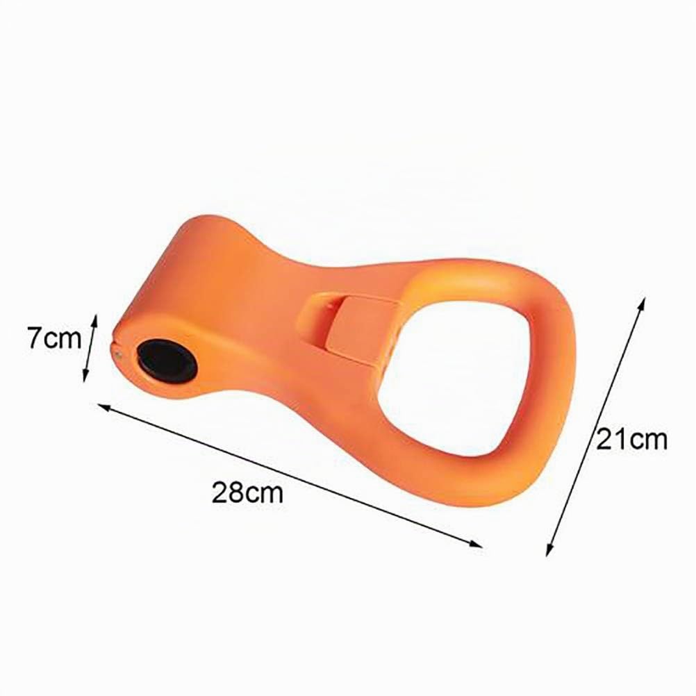 Kettlebell per Donna Regolabile con Impugnatura Portatile Attrezzatura da Allenamento per Il Viaggio Morsetti a Dumbell per Sollevamento Pesi Bodybuilding Yoga Fitness Bollitore Campana